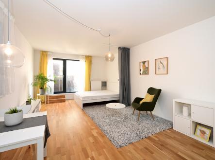 Pronájem bytu, 1+kk, 45 m²