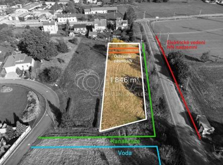 Prodej pozemku pro bydlení, 1 846 m²