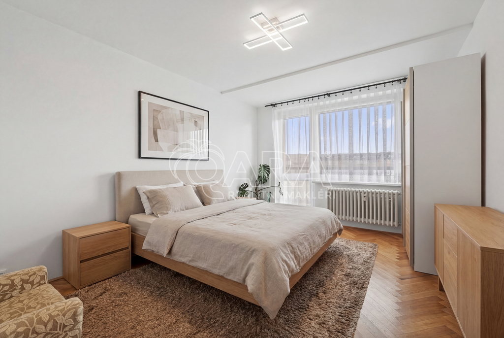 Větší pokoj - vizualizace nábytku