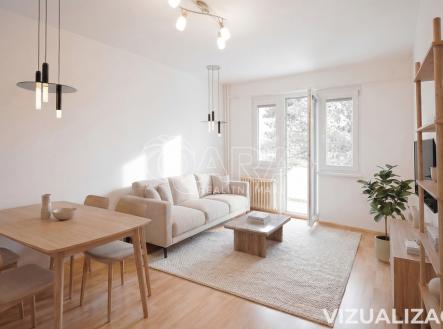 Prodej bytu, 2+1, 55 m²