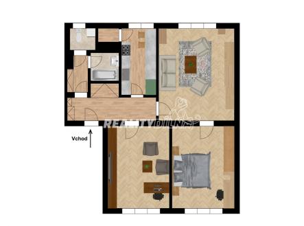 Pronájem bytu, 3+1, 76 m²