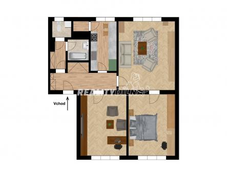 Pronájem bytu, 3+1, 76 m²