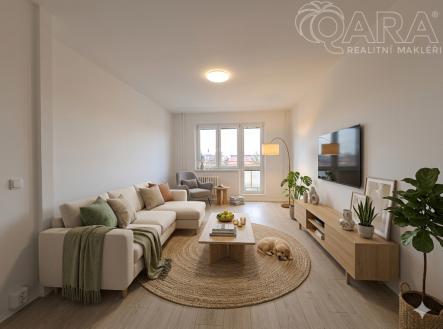 Pronájem bytu, 3+1, 73 m²