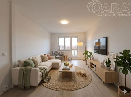 Pronájem bytu, 3+1, 73 m²