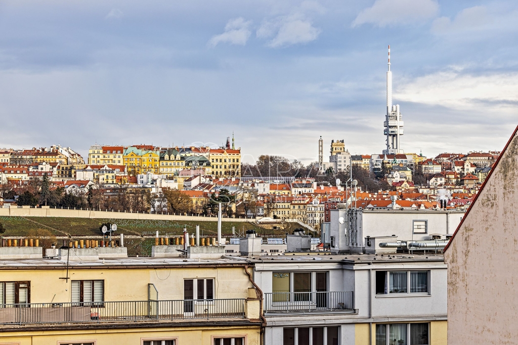 Výhled do vnitrobloku