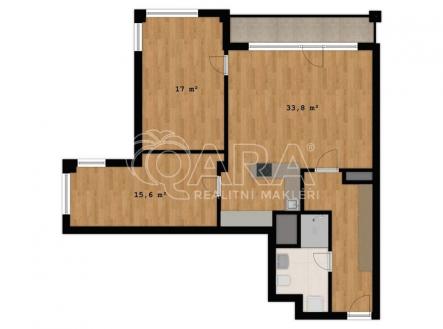 Prodej bytu, 3+kk, 88 m²