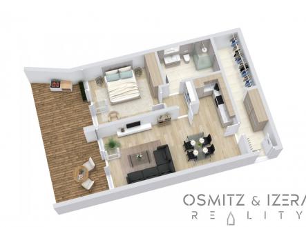 Prodej bytu, 2+kk, 76 m²