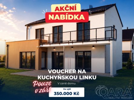 Nový nízkoenergetický rodinný dům 5+kk ve Vysokém Újezdě