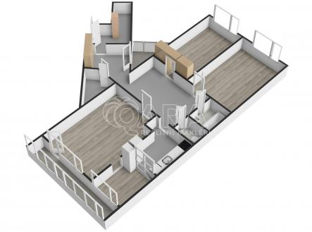 Pronájem bytu, 3+1, 100,7 m²