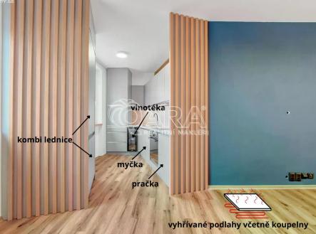 Pronájem bytu, 3+1, 66 m²