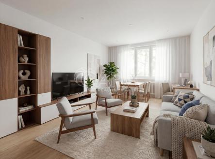 Prodej bytu, 2+1, 68 m²