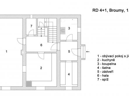 Pronájem domu/vily, 158 m²