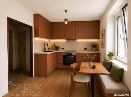 Prodej bytu, 1+1, 32,2 m²