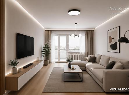 Prodej bytu, 2+1, 59,7 m²