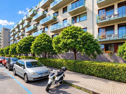 Pronájem bytu 1+kk/L, 42 m2 novostavba, žádaná lokalita Praha 7 - Holešovice