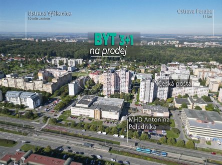 Prodej bytu, 3+1, 69,4 m²