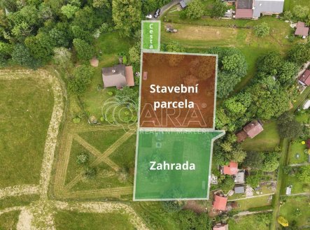 Prodej stavebního pozemku 2 374 m2 se zahradou 1 099 m2, Frenštát pod Radhoštěm