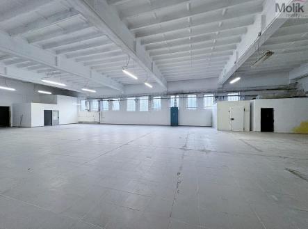 Pronájem - skladovací prostor, 892 m²