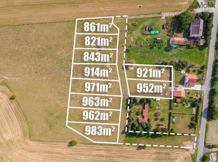 Prodej pozemku pro bydlení, 921 m²