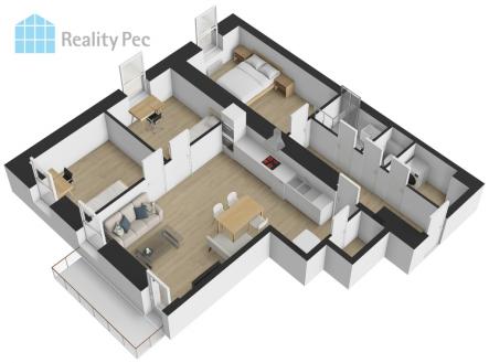 Prodej bytu, 4+kk, 89 m²
