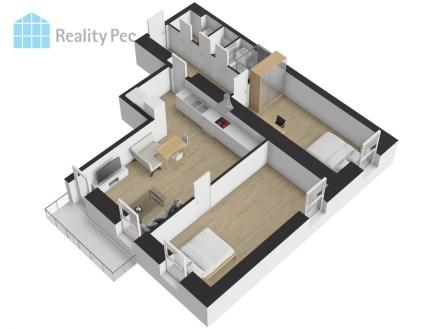 Prodej bytu, 3+kk, 86 m²
