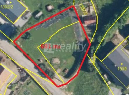 Prodej pozemku, zahrada, 691 m²