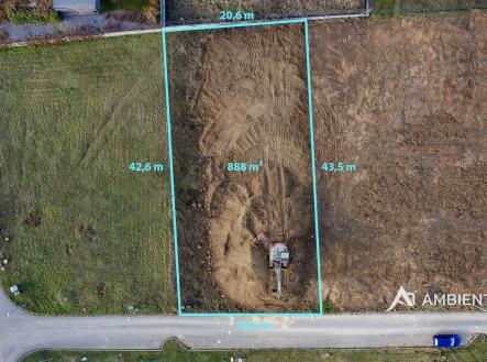 Prodej pozemku pro bydlení, 888 m²