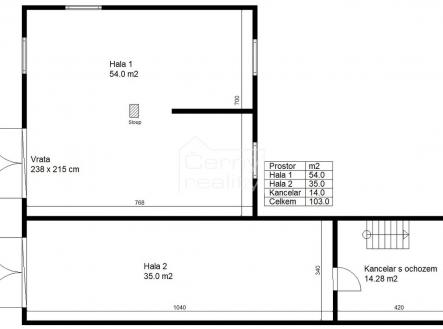 Pronájem - jiné, 14 m²