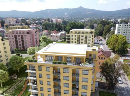 Prodej bytu, 1+kk, 40 m²