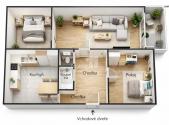 Prodej bytu, 3+1, 70 m²