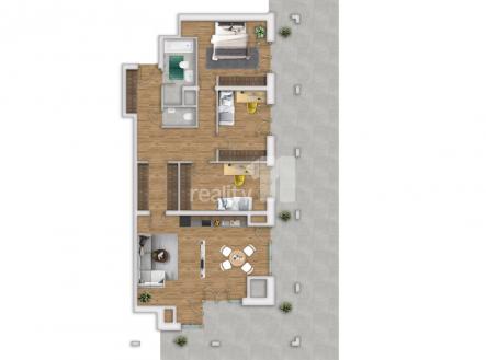 Prodej bytu, 4+kk, 120 m²