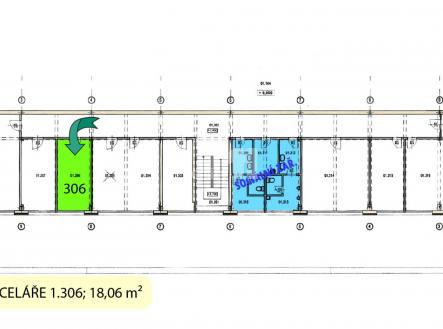 Pronájem kanceláře, 18 m²