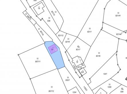 Prodej chaty/rekreačního objektu, 1 463 m²