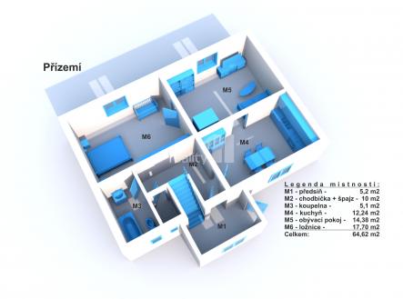 Prodej domu/vily, 107 m²