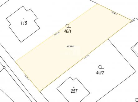 Prodej pozemku pro bydlení, 867 m²
