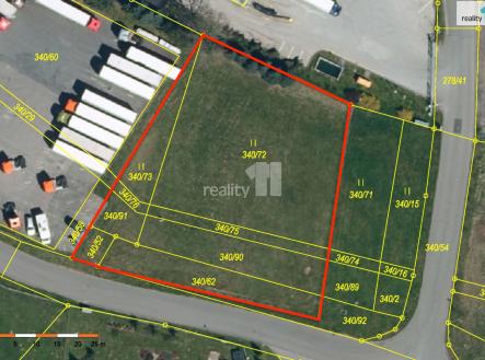 Prodej pozemku pro komerční výstavbu, 2 833 m²