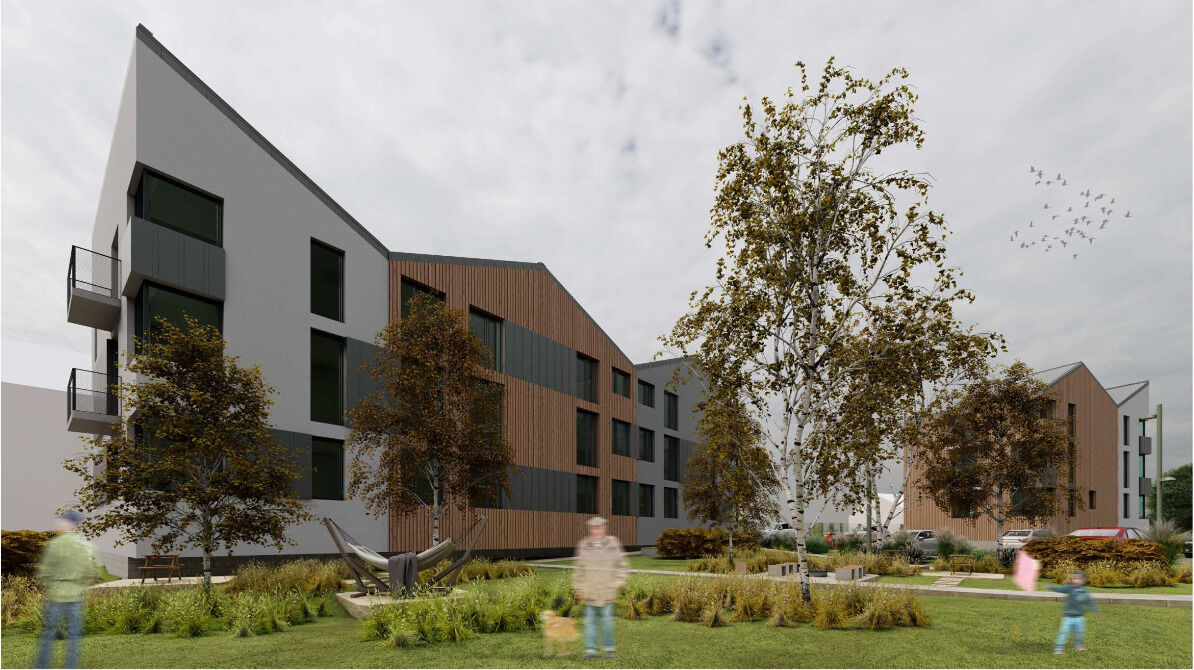 Bytové domy Mlýnický dvůr - projekt