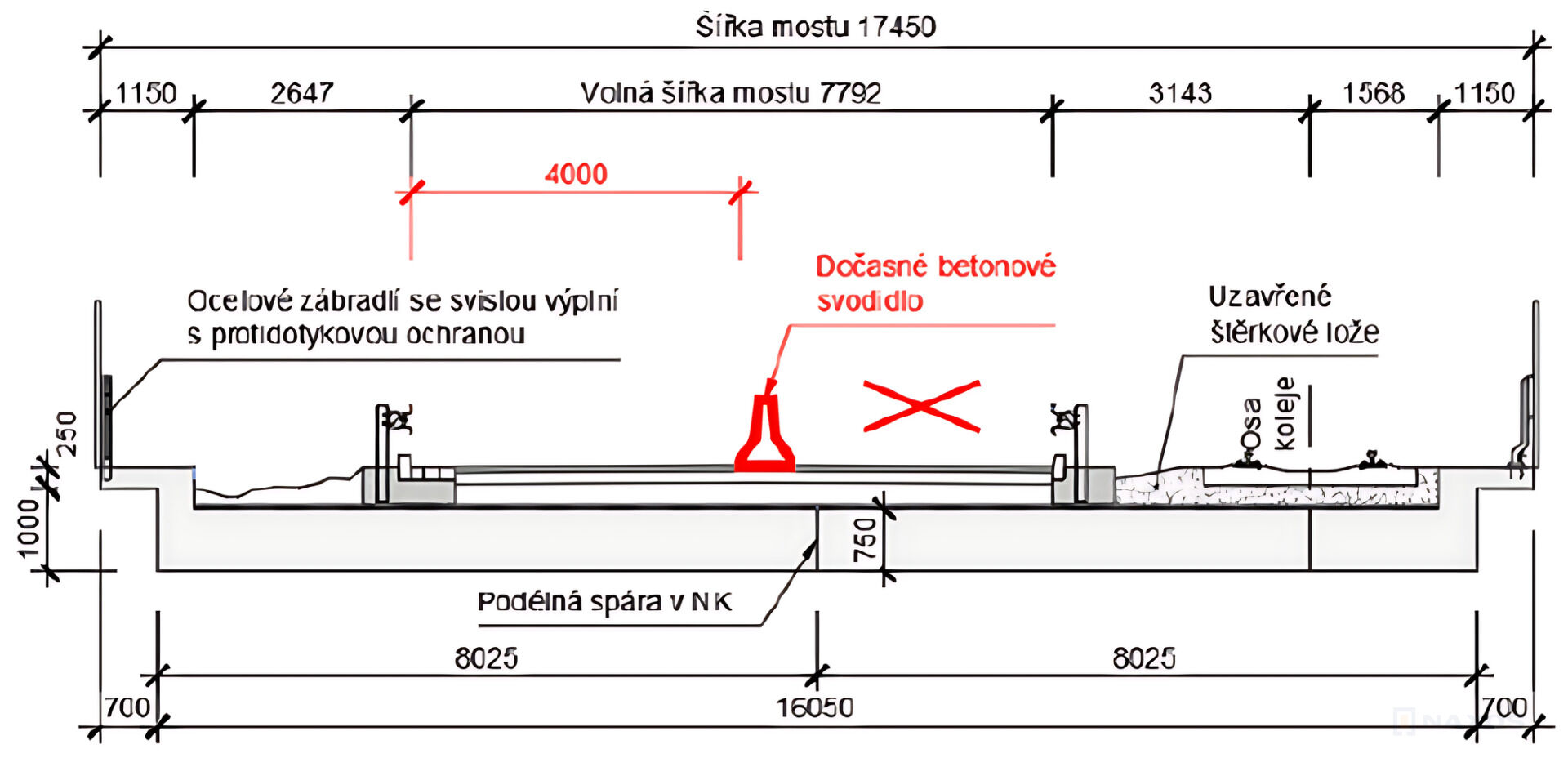 Most - k.ú. Chotějovice