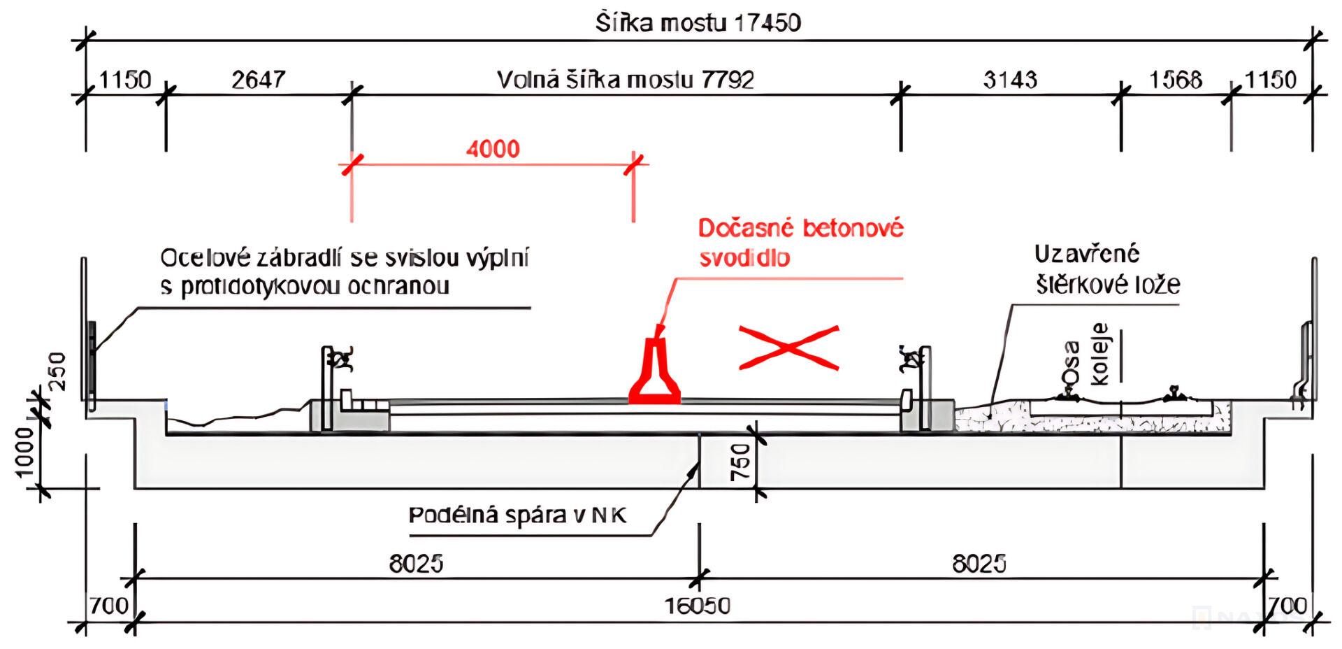 Most - k.ú. Chotějovice