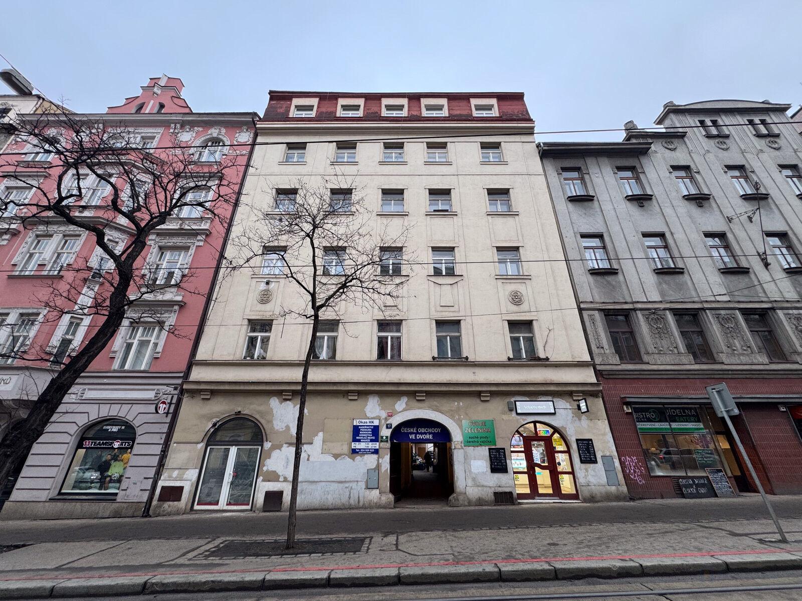 Městský byt 2+1 na Praze 2