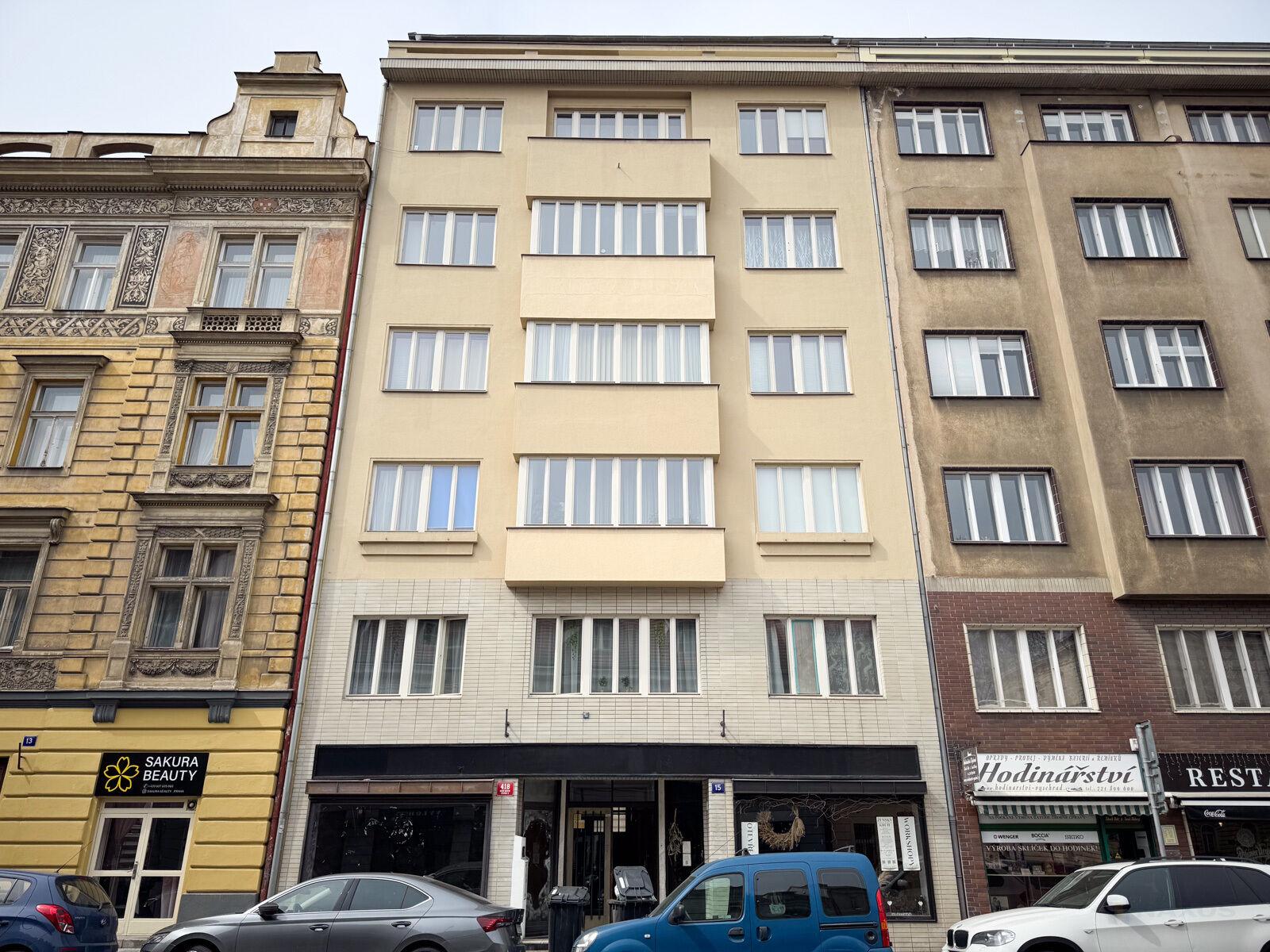 Městský byt 1+1 na Praze 2