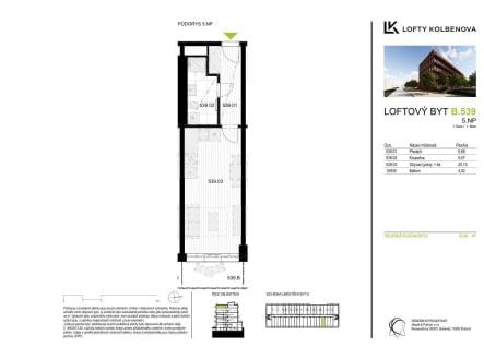 Prodej bytu, 1+kk, 33 m²