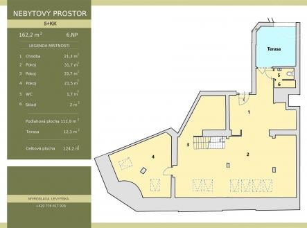 Prodej - kanceláře, 162 m²