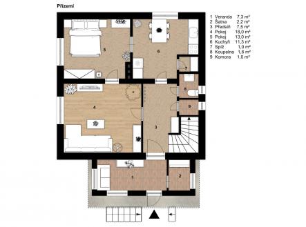 Prodej domu/vily, 210 m²
