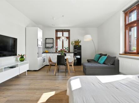 Prodej bytu, 1+kk, 47 m²