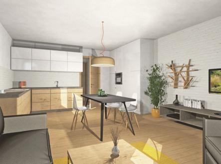 Prodej bytu, 3+kk, 72 m²