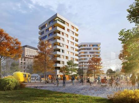 Pronájem bytu, 2+kk, 54 m²