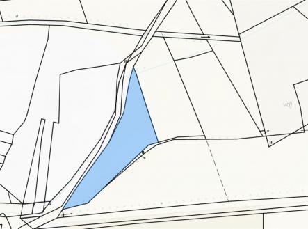 Prodej pozemku, zemědělská půda, 1 922 m²