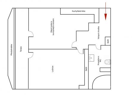 Prodej bytu, 2+kk, 65 m²