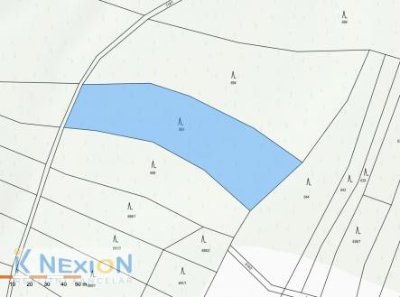 Prodej pozemku, les, 4 384 m²
